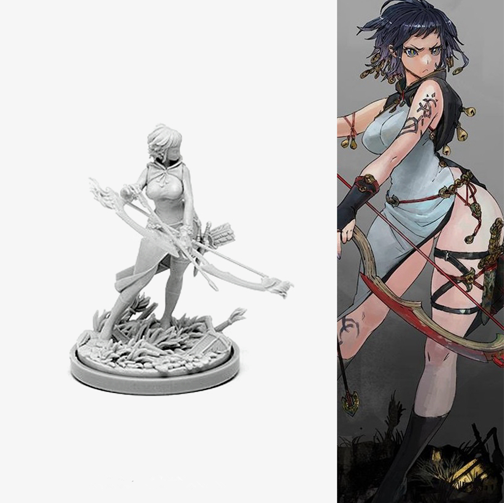 Model Kit Weapons - Modellbausatz Resinbausatz KINGDOM DEATH KD Girl