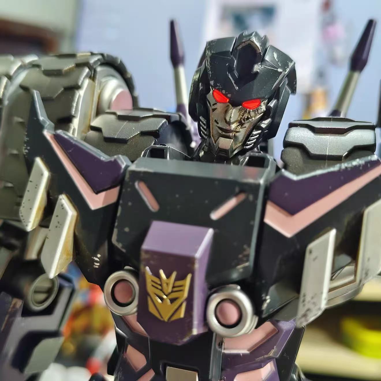 Model Kit Mecha - YOLOPARK Transformers Decepticons Tarn DJD Legierung