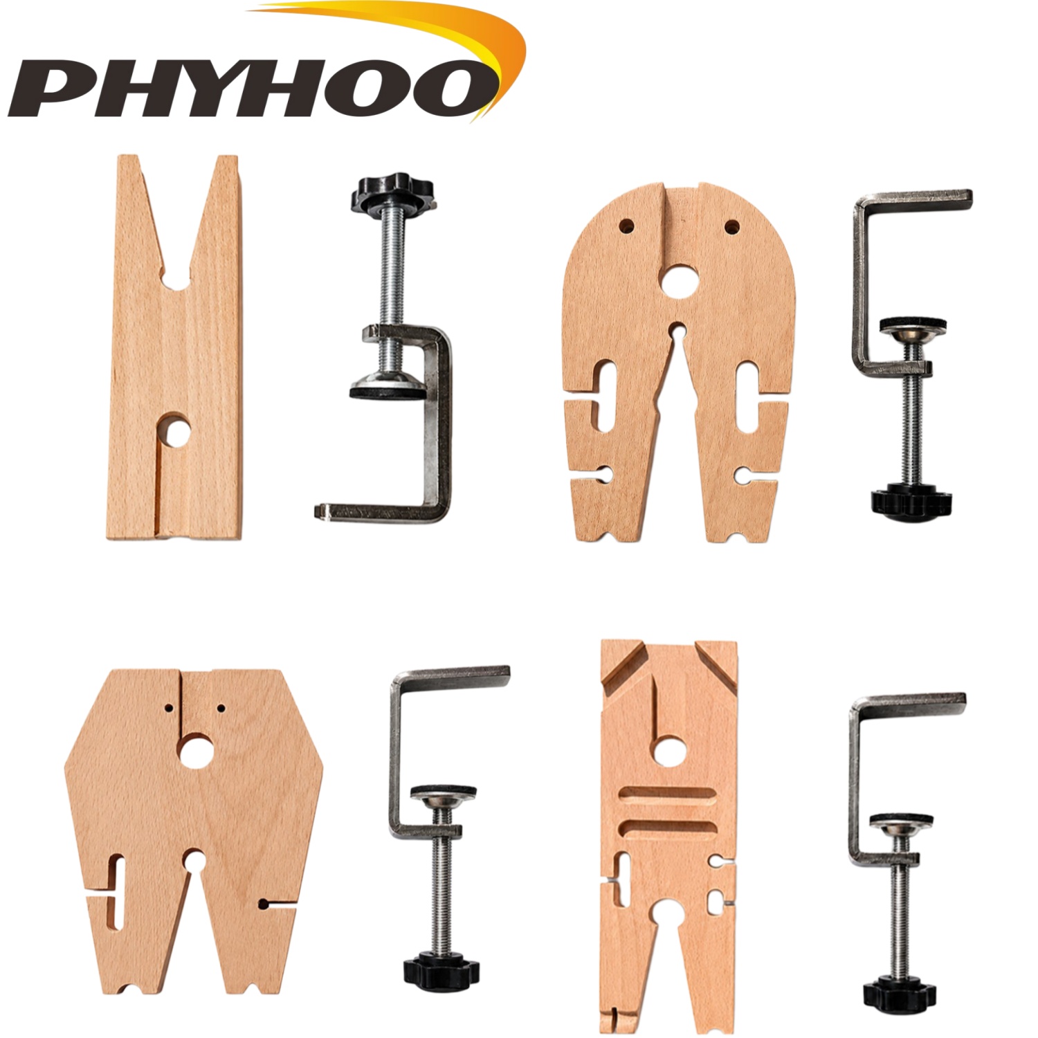 Model Kit Vise - PHYHOO Holz-Mini-Tischklemme, kleiner Werkbank-Schraubstock, Juwelier-Hobby-Klemmen, DIY-Formen-Bastel-Reparaturwerkzeug,