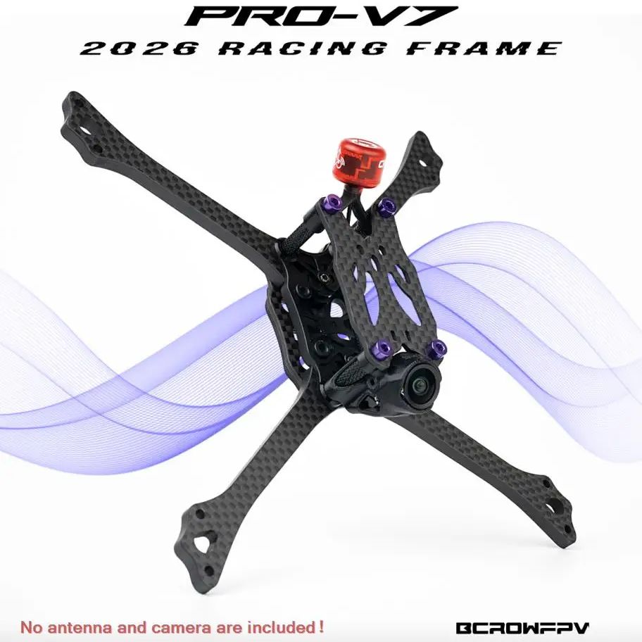 Model Kit Frame - BCROWFPV PRO-V7 Racing Drone Rahmen Kit