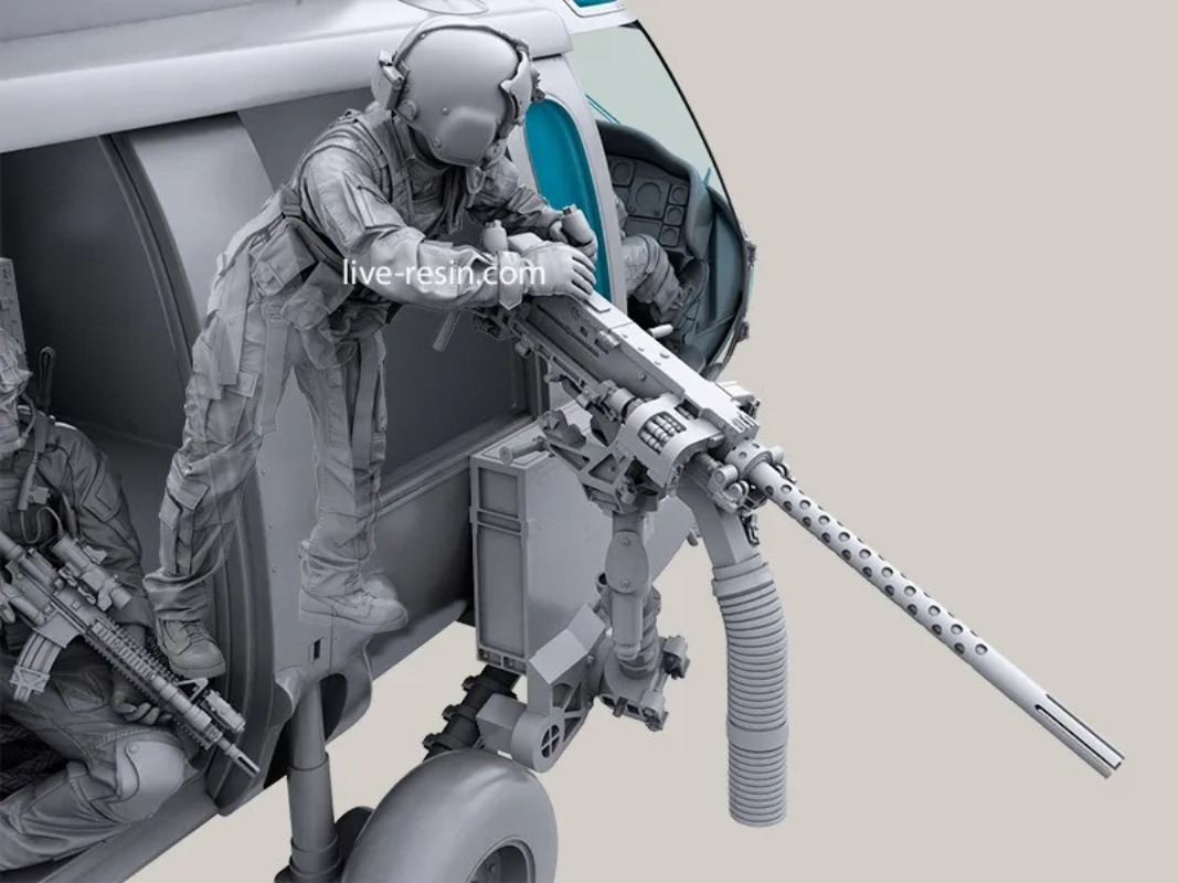 Model Kit Weapons - 1:35 Figurenbausatz aus Druckgussharz, Soldatenmodell, Montage