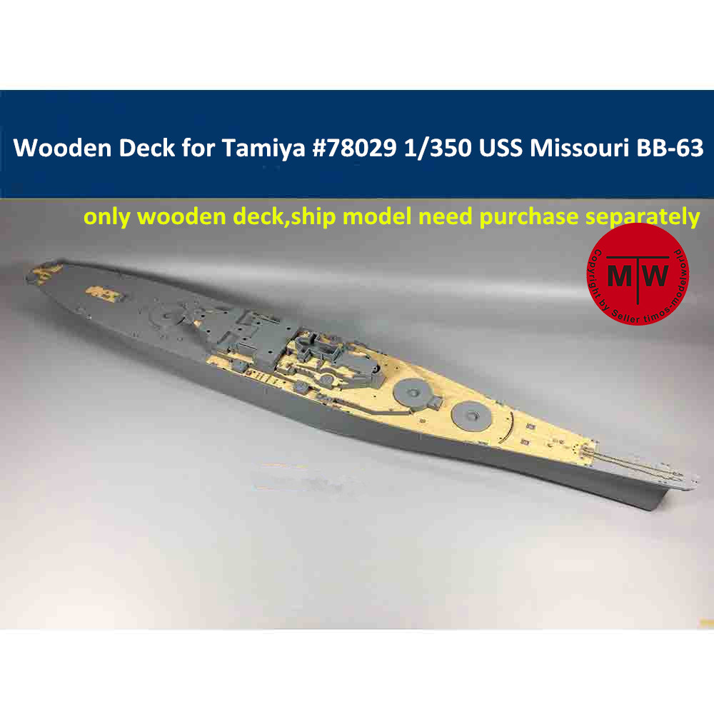 Holzdeck im Maßstab 1:350 für  – Model Kit Uss Iowa Bewertung und Preis