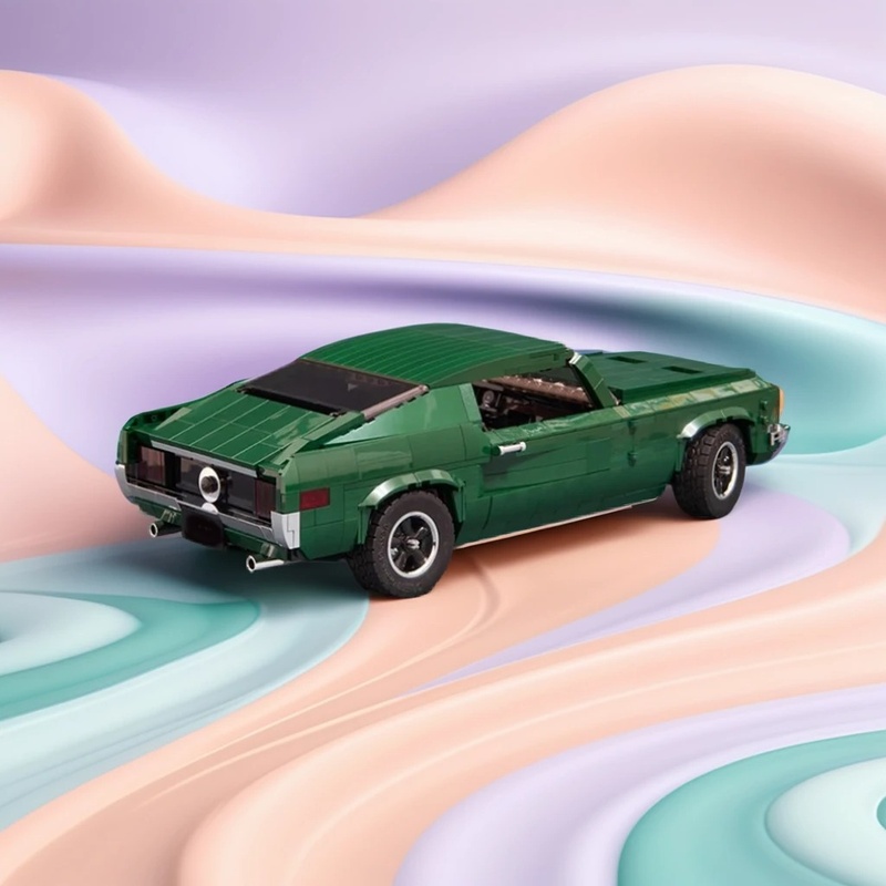 1402-teiliges MOC City Champio – Model Kit Mustang Bewertung und Preis