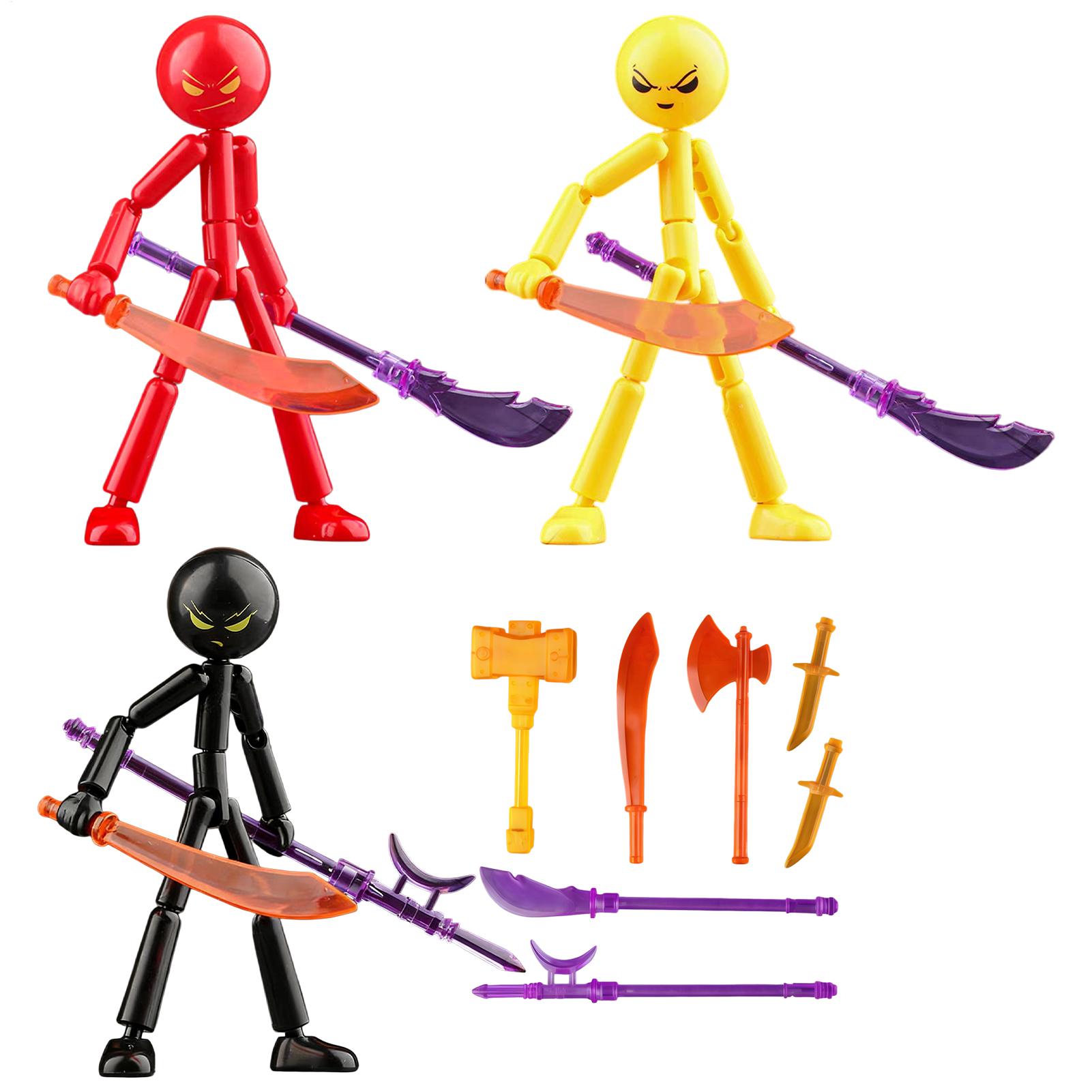 DIY Beweglicher StickMan Figur – Model Kit Weapons Bewertung und Preis